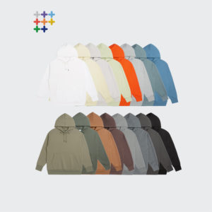 Different Color Unisex Hoodie Display