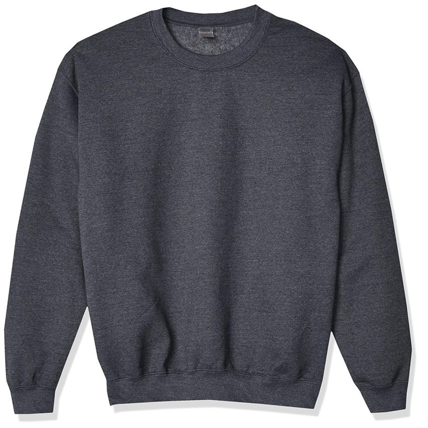 Front view of men's sweater