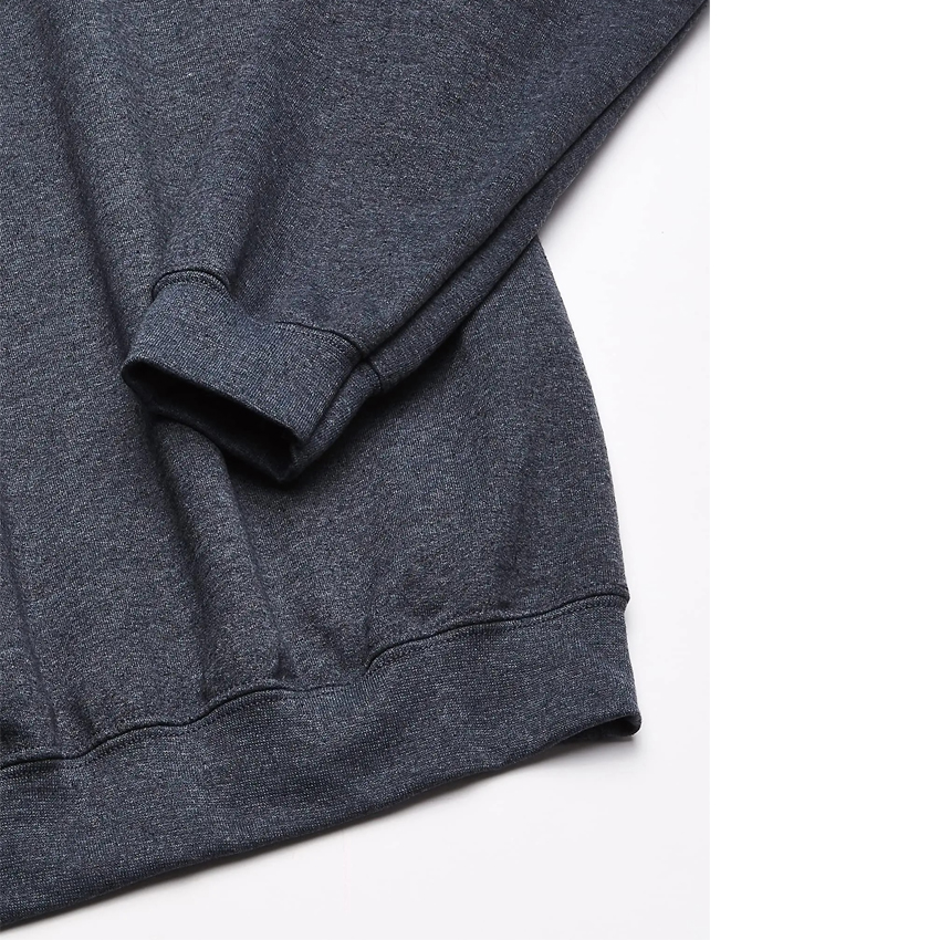 Details of men's sweater sleeves and hem