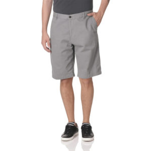 Front view of men's gray casual pants