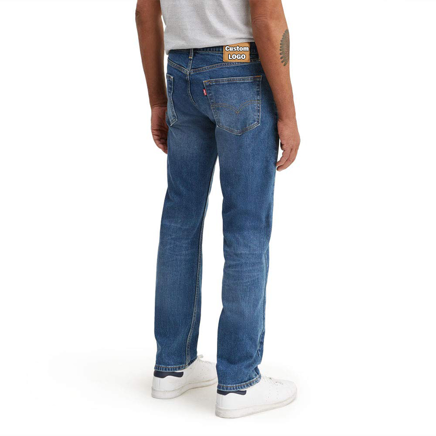 The overall display effect of the back of men's 505 jeans