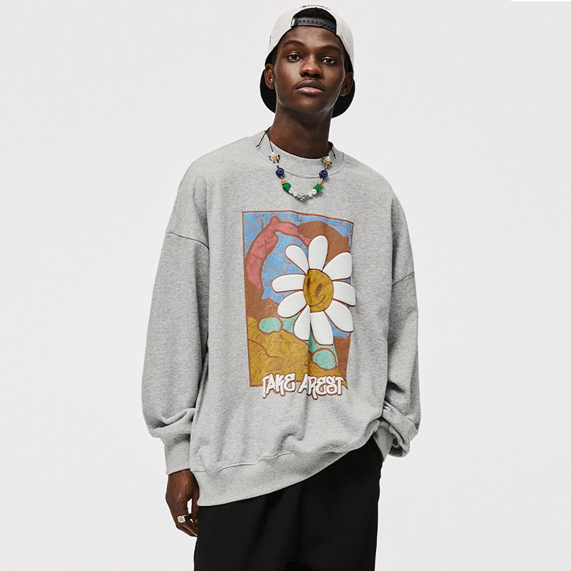 Puff Printing Sweatshirt Display