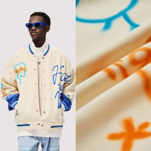 Polar Fleece Printing Varsity Jacket