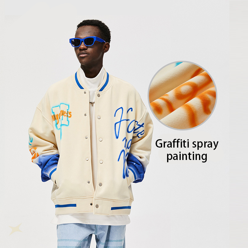 Printing Varsity Jacket front display