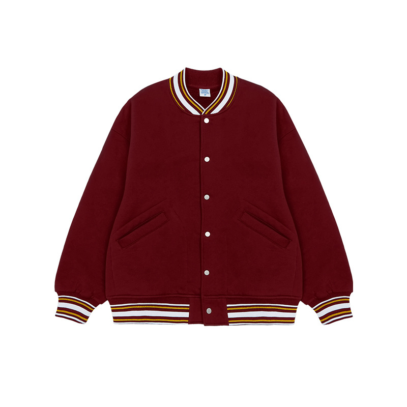 Basic Varsity jacket(red)