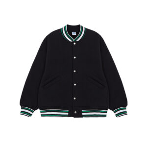 Basic black Varsity jacket