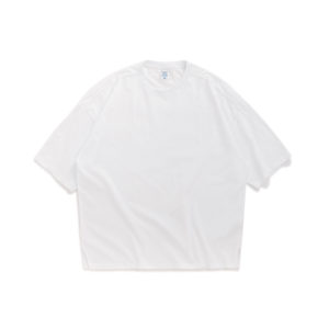 loose fit white T-shirt